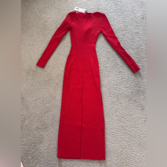 Magda Butrym red knit maxi dress - Picture 12 of 12